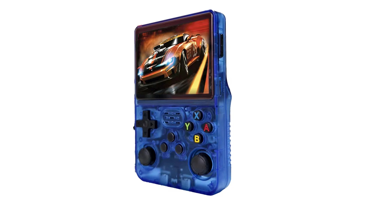 Detalhes dos controles e construção do console R36S